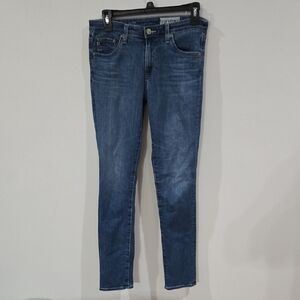 AG Adriano Sz 27R  Goldschmied Dark Blue Skinny Jeans